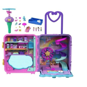 Polly Pocket. Zestaw Walizka wakacyjny kuror HKV43